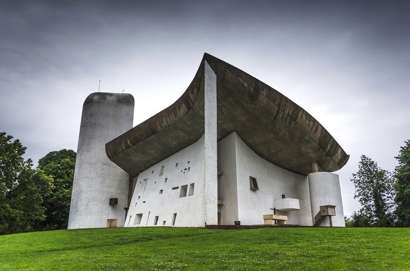 Notre Dame du Haut by Anže Mulec
