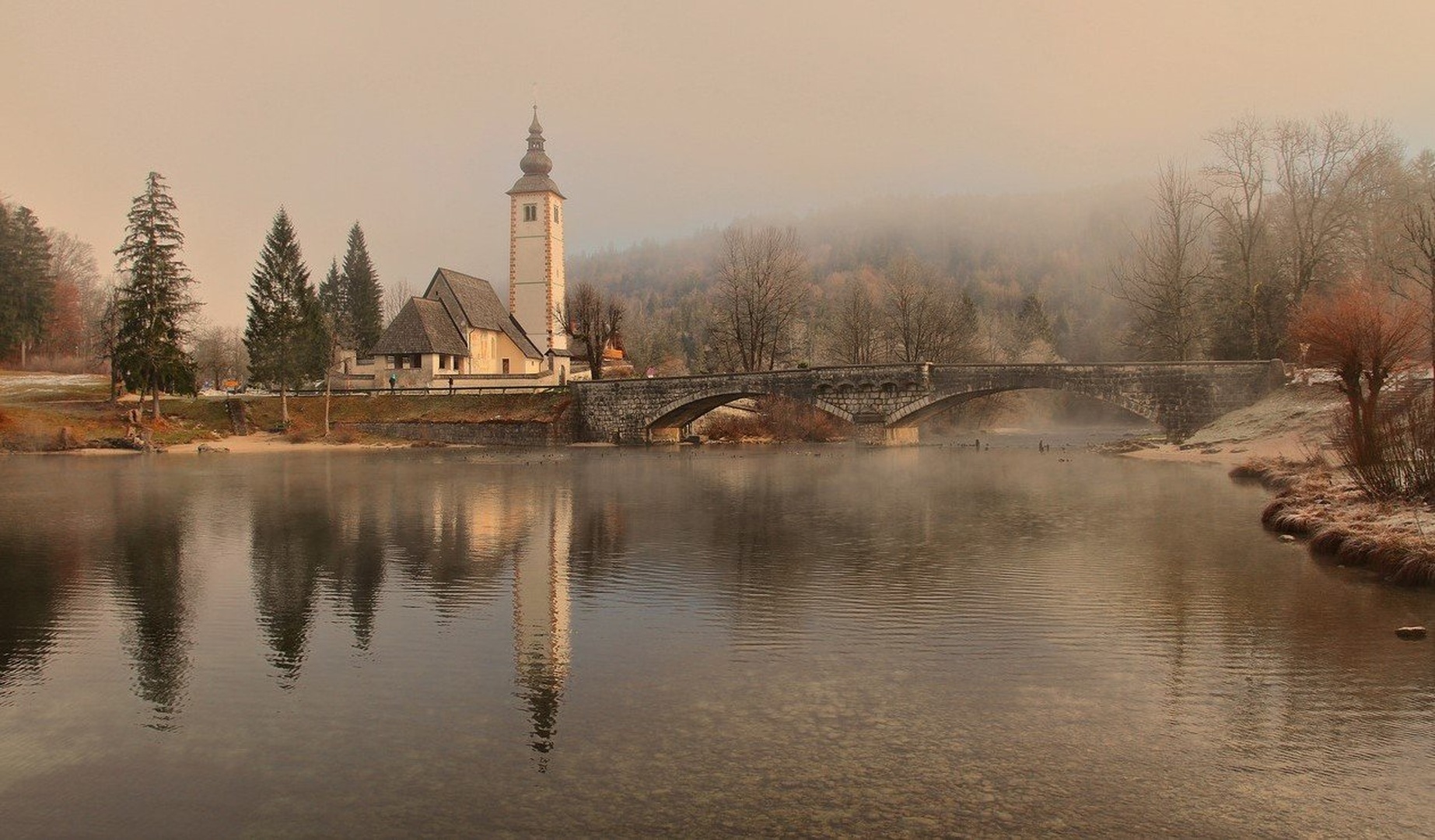 hladno megleno jutro by anže papler