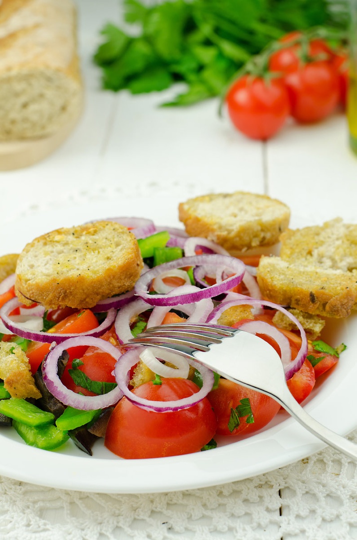 Salad Panzanella by Natalija Šahraj