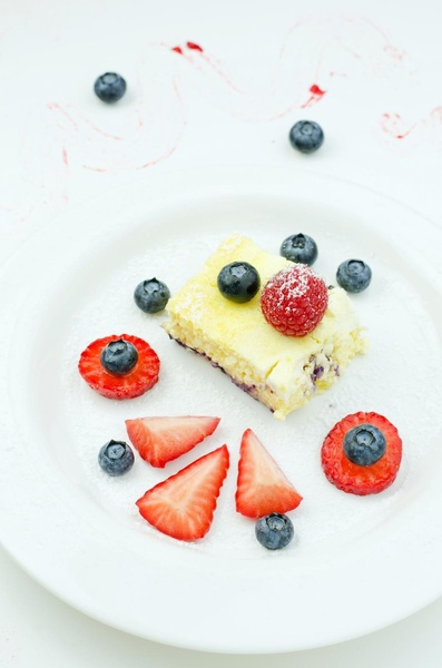 Baked cottage cheese with berries by Natalija Šahraj