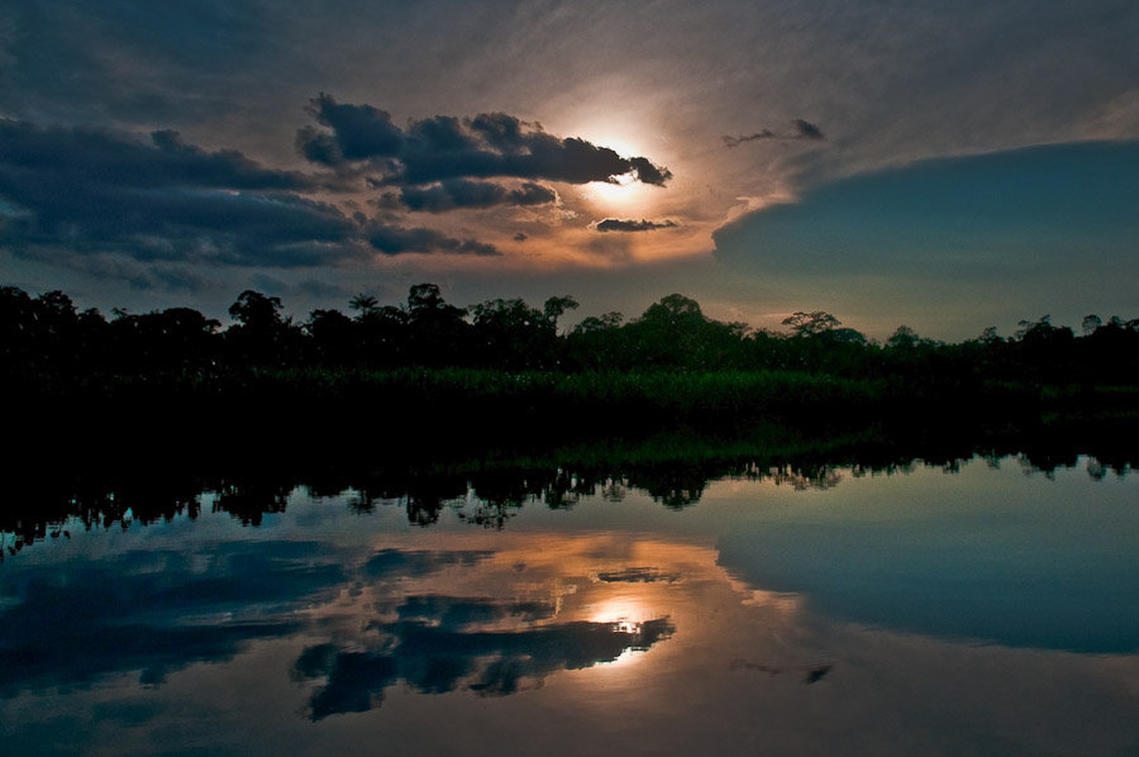 Napo river by Gorazd Golob
