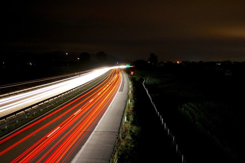 Avtocesta Long Exposure by Žiga Plahutar