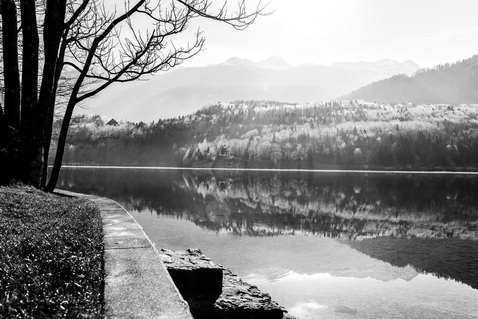 Bohinjsko jezero by Žiga Plahutar