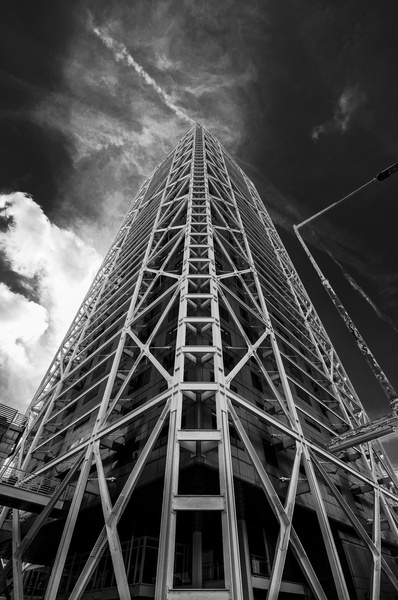 Hotel Arts b&w by Aljaz Vidmar