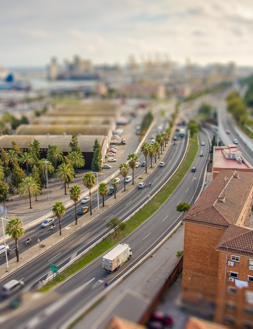 Miniatura Barcelona by Aljaz Vidmar