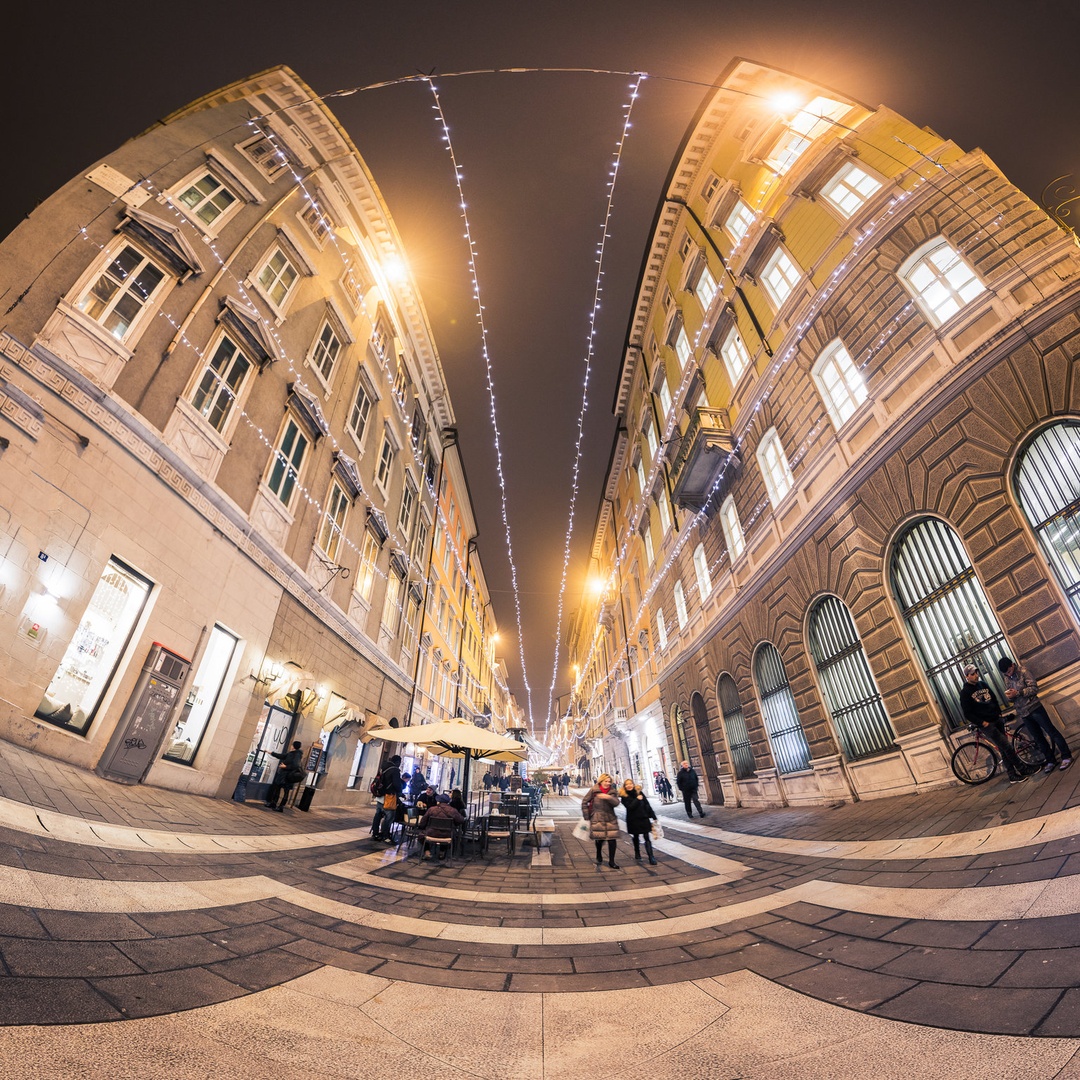 Panorama ulice Trsta by Aljaz Vidmar