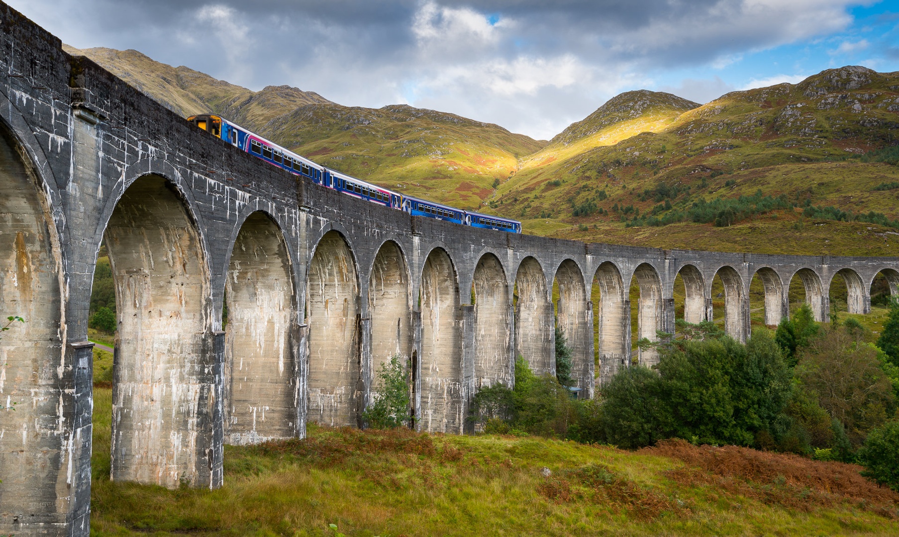 Glenfinnan Viaduct by Aljaz Vidmar