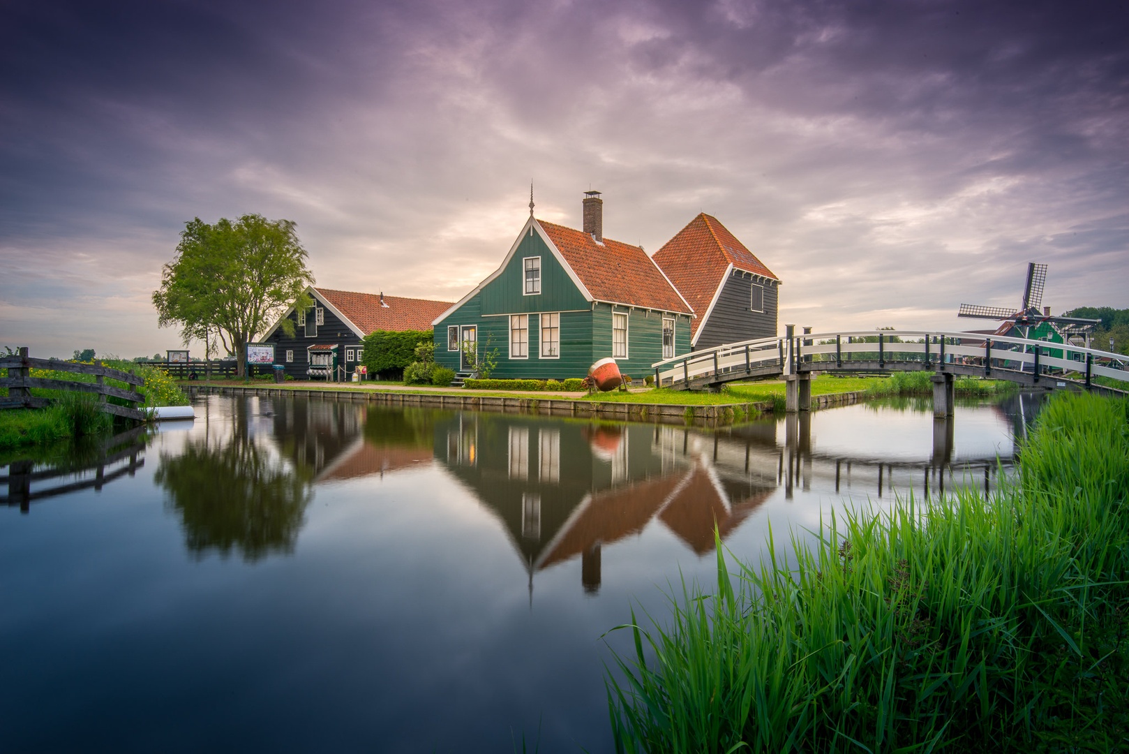 Zaanse Schans jutro by Aljaz Vidmar