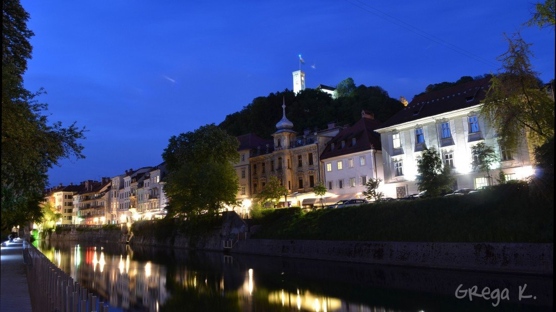Ljubljanski grad by Grega Koren