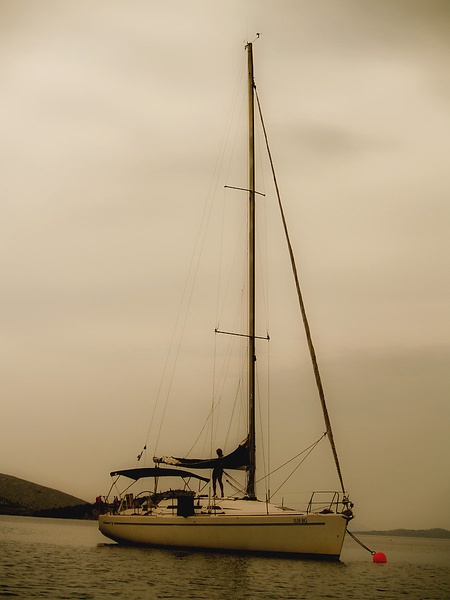 Boat by Vesna Ferlič
