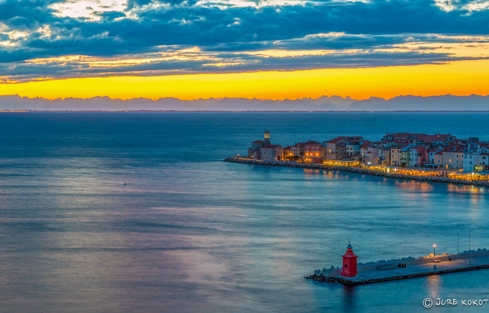 Večerni Piran by Kokot Jure