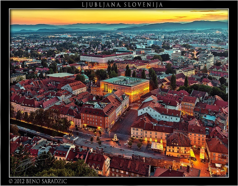 Ljubljana by Beno Saradzic