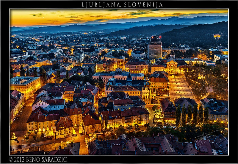 Kongresni Trg, Ljubljana by Beno Saradzic