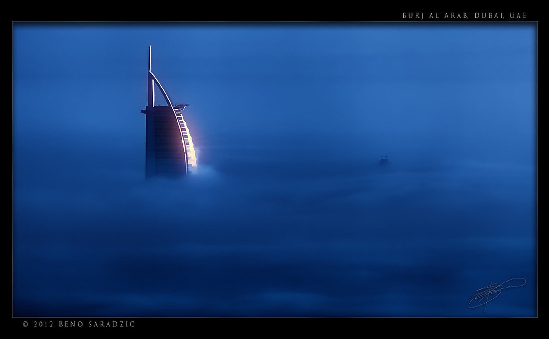 Burj Al Arab hotel by Beno Saradzic
