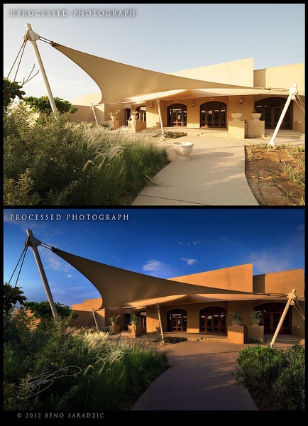 Hotel - fotografija in before/after by Beno Saradzic