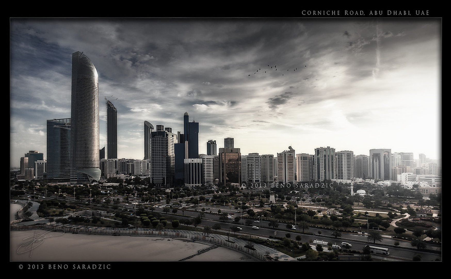 Abu Dhabi - Corniche Road by Beno Saradzic