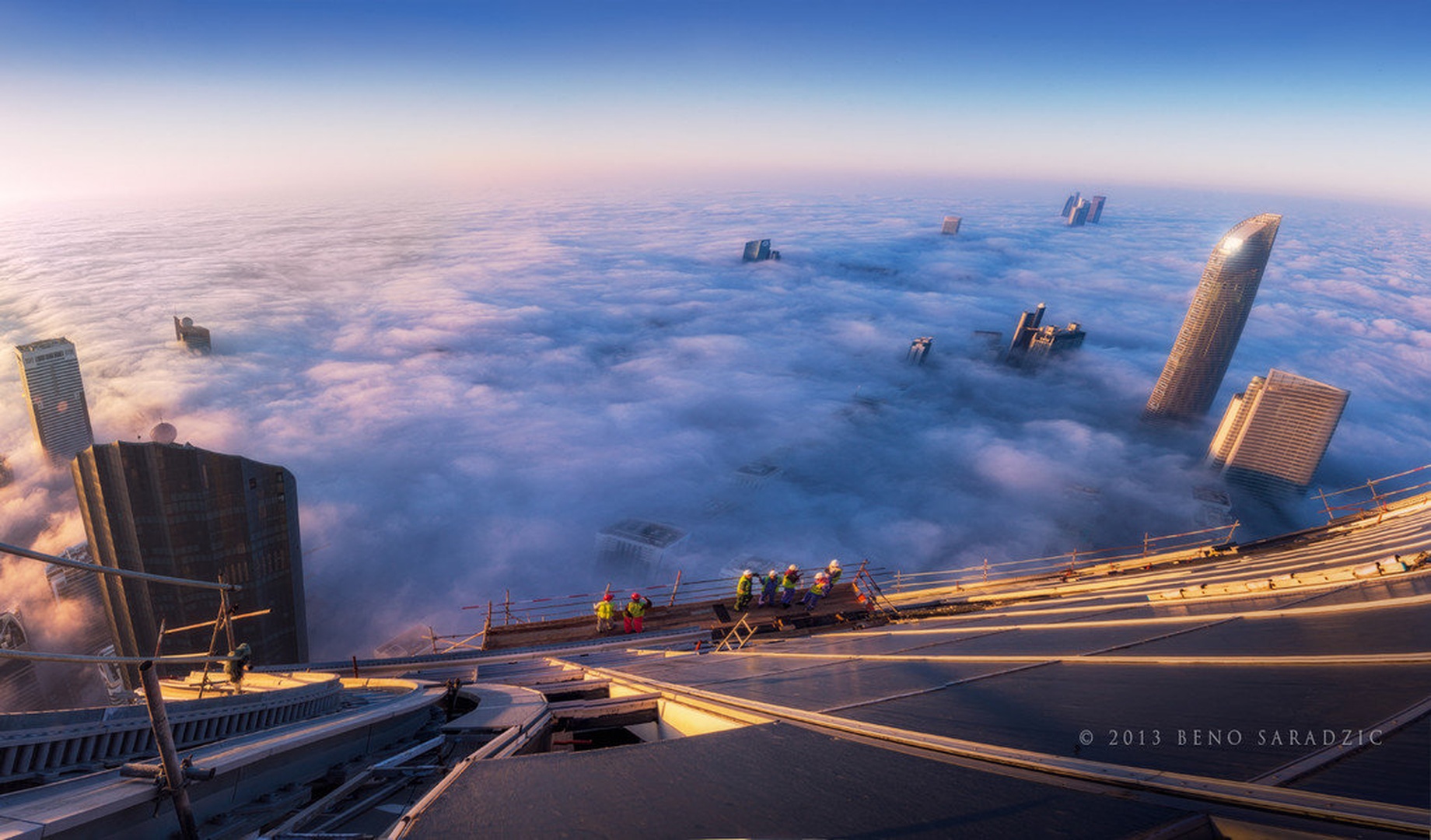 At the Abyss by Beno Saradzic