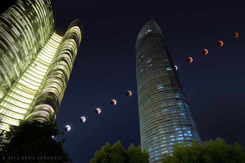 Blood Red Moon by Beno Saradzic