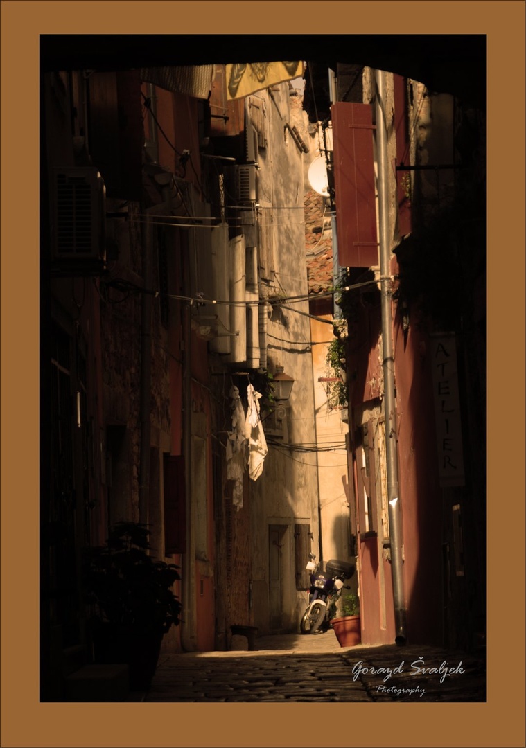 Mystical Streets of Rovinj by Gorazd Svaljek