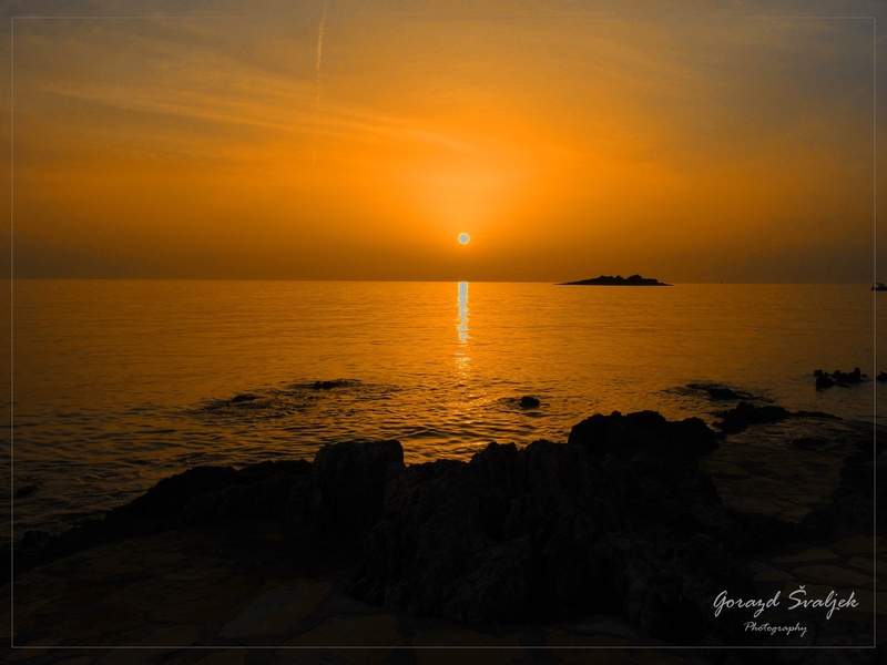 Sunset Porec by Gorazd Svaljek