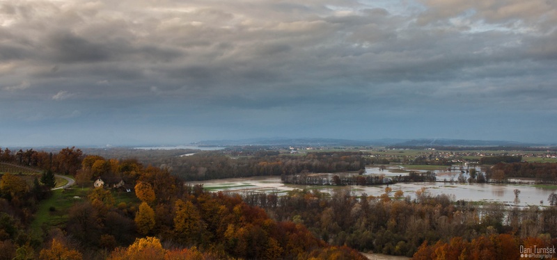 Flooded fields... by Danijel Turnšek
