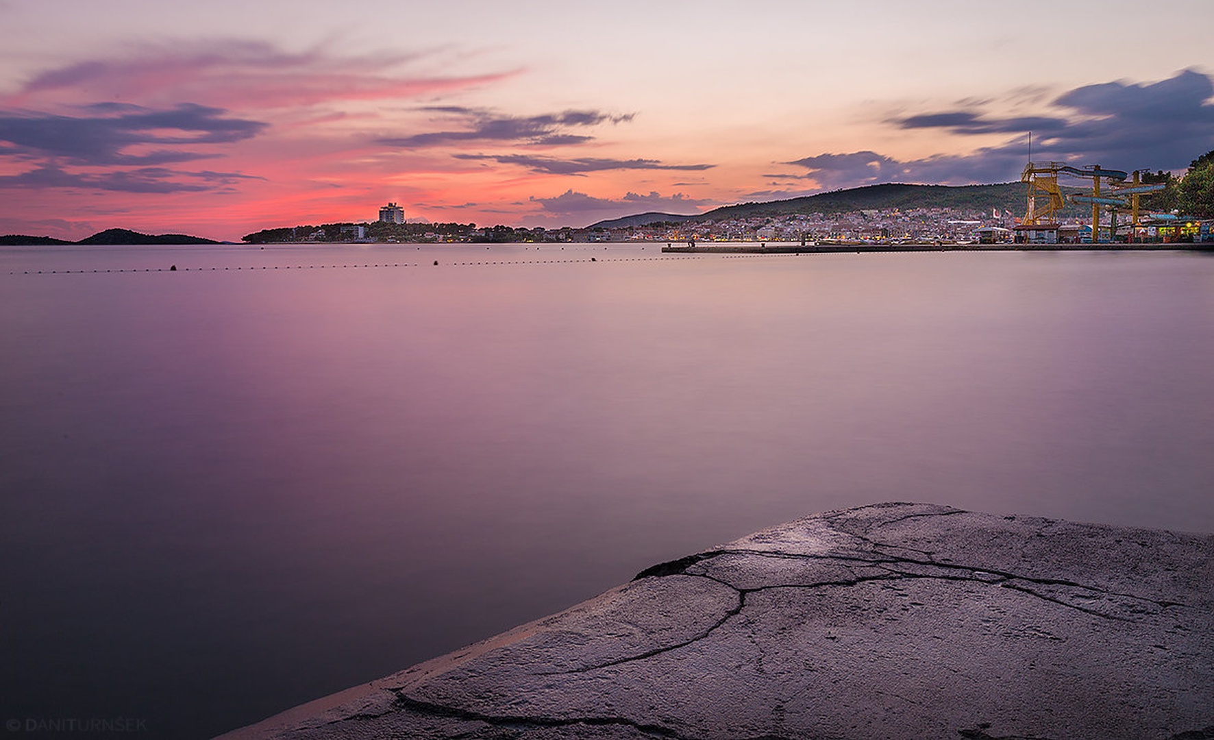 Vodice sunset by Danijel Turnšek
