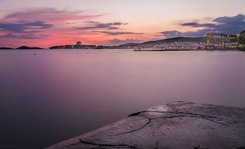 Vodice sunset by Danijel Turnšek