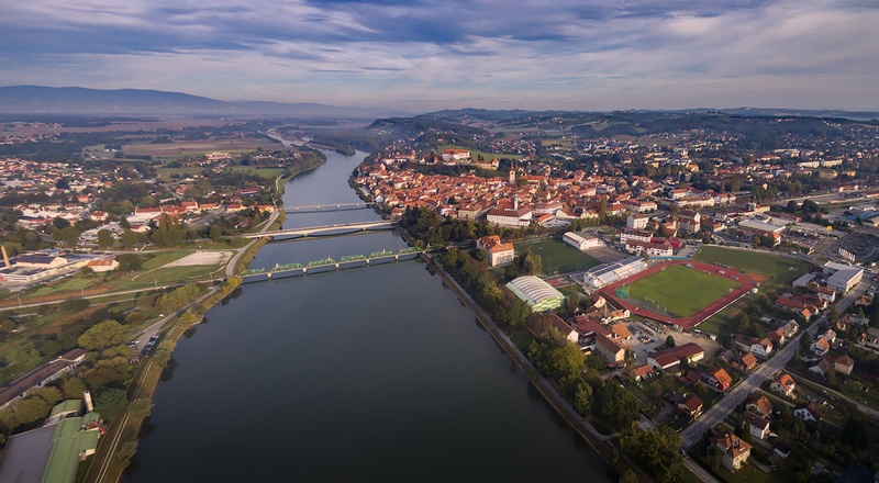 Ptujsko tromostovje by Danijel Turnšek
