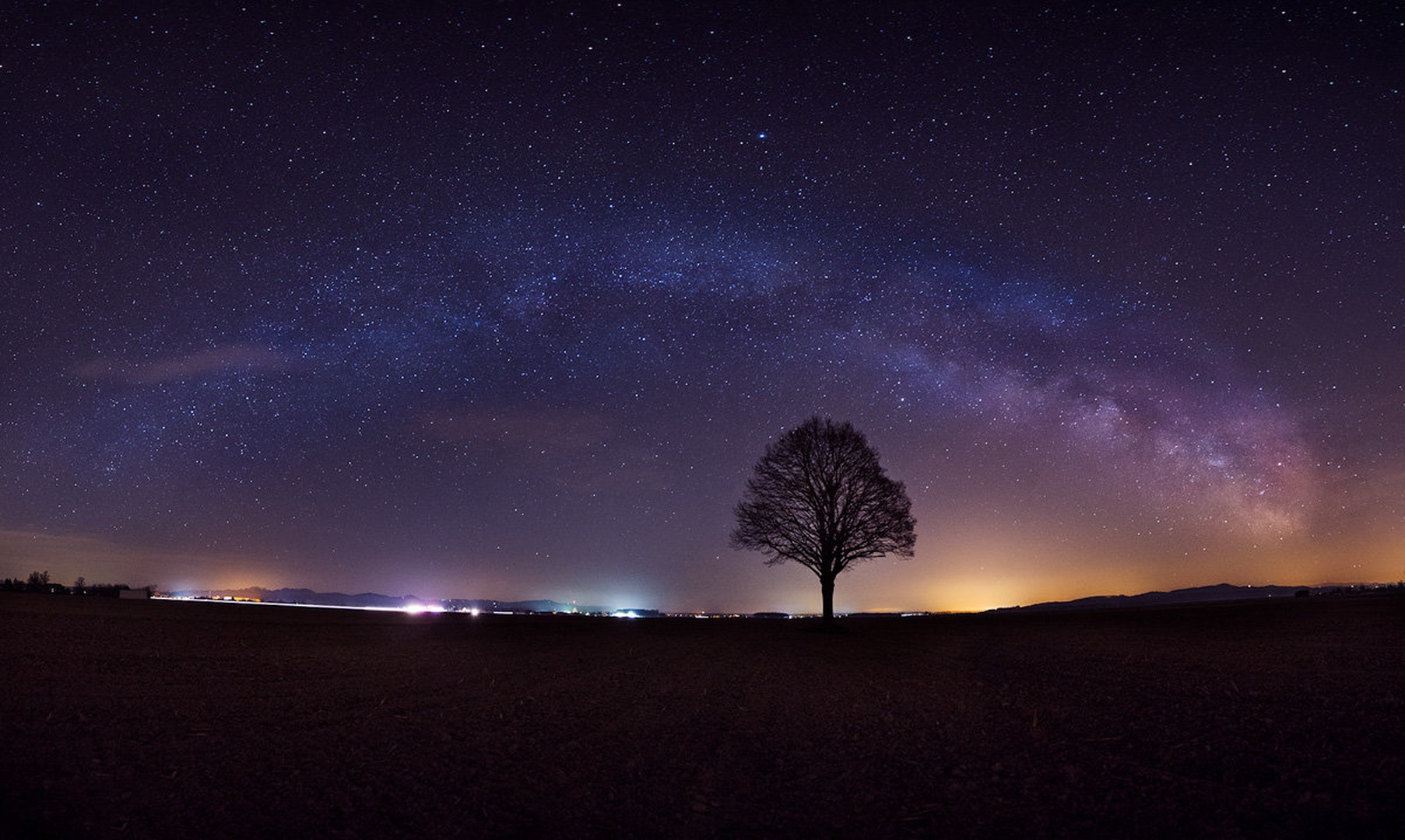 Milky way panorama by Danijel Turnšek