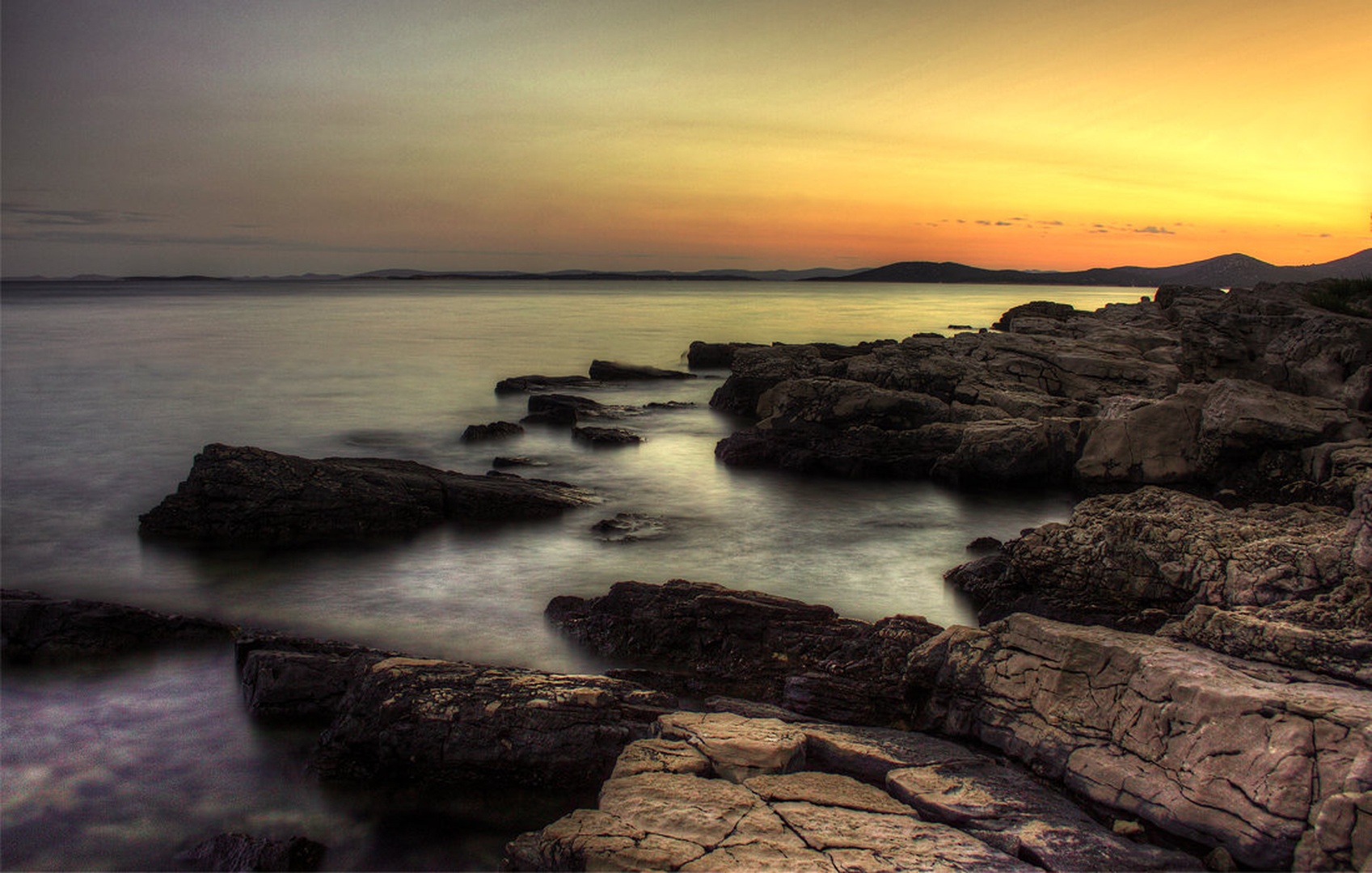 End of a summer day by sebastjan čebular