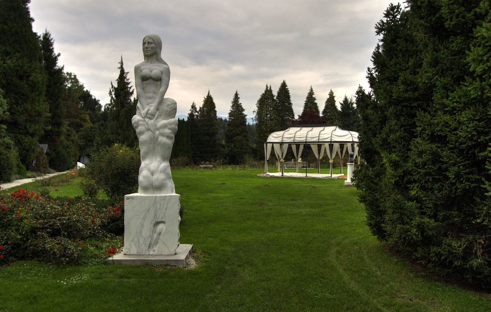 statue by sebastjan čebular