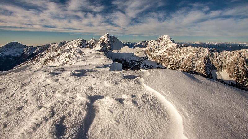 Winter above 2000 by sebastjan čebular