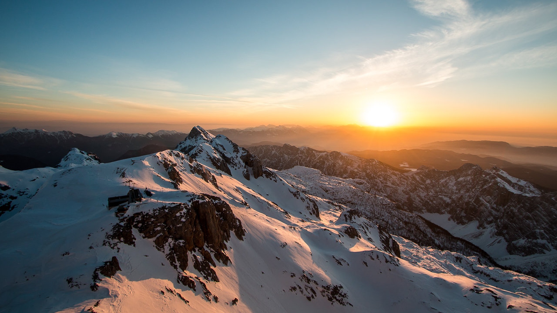 Epic sunrise by sebastjan čebular