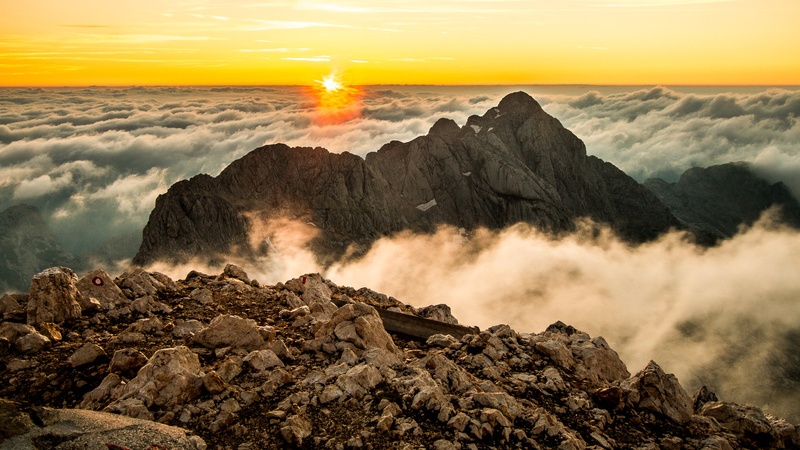 Morning above by sebastjan čebular