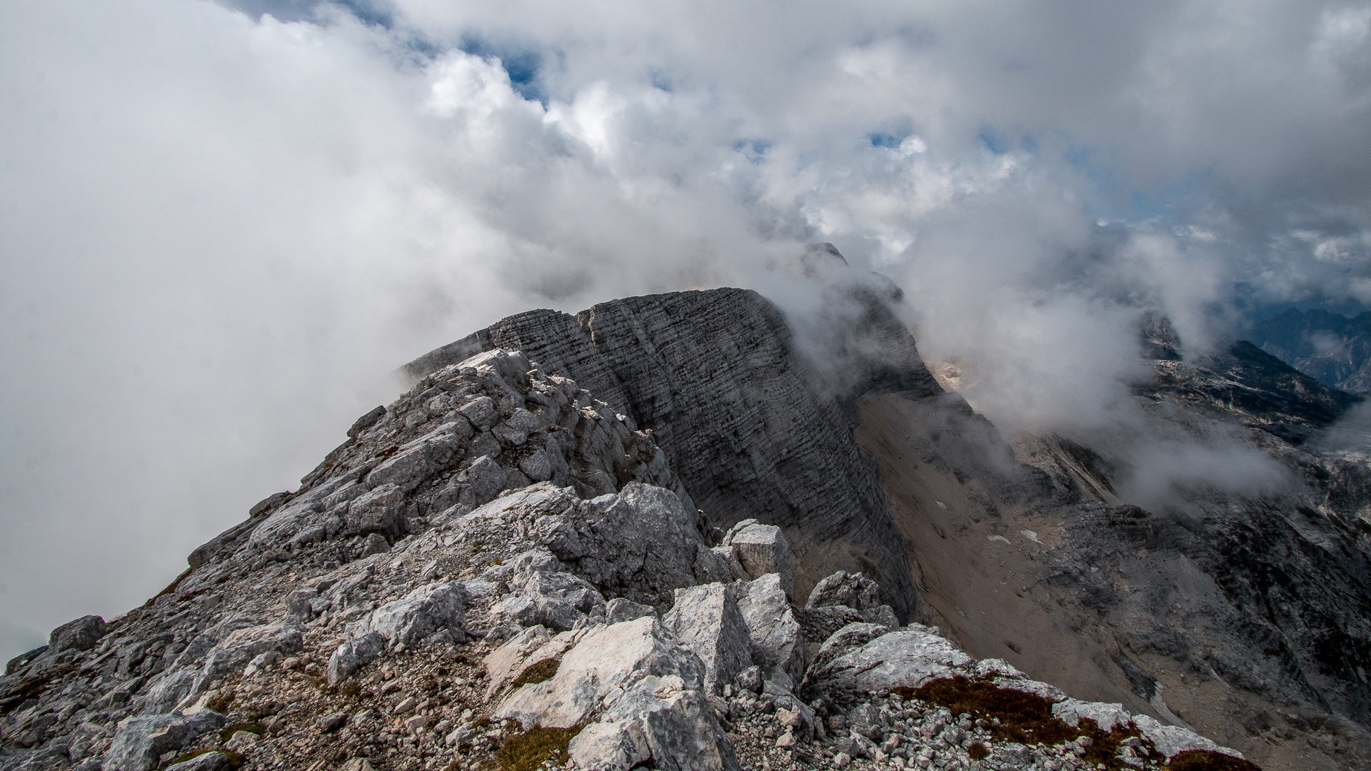 cloudy ridge by sebastjan čebular