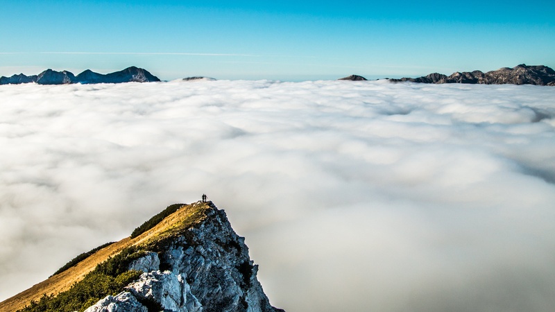 Above the clouds by sebastjan čebular