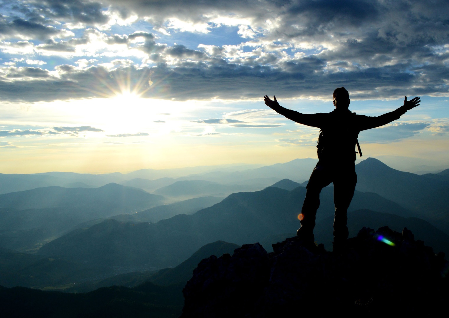 On the top of the world! by