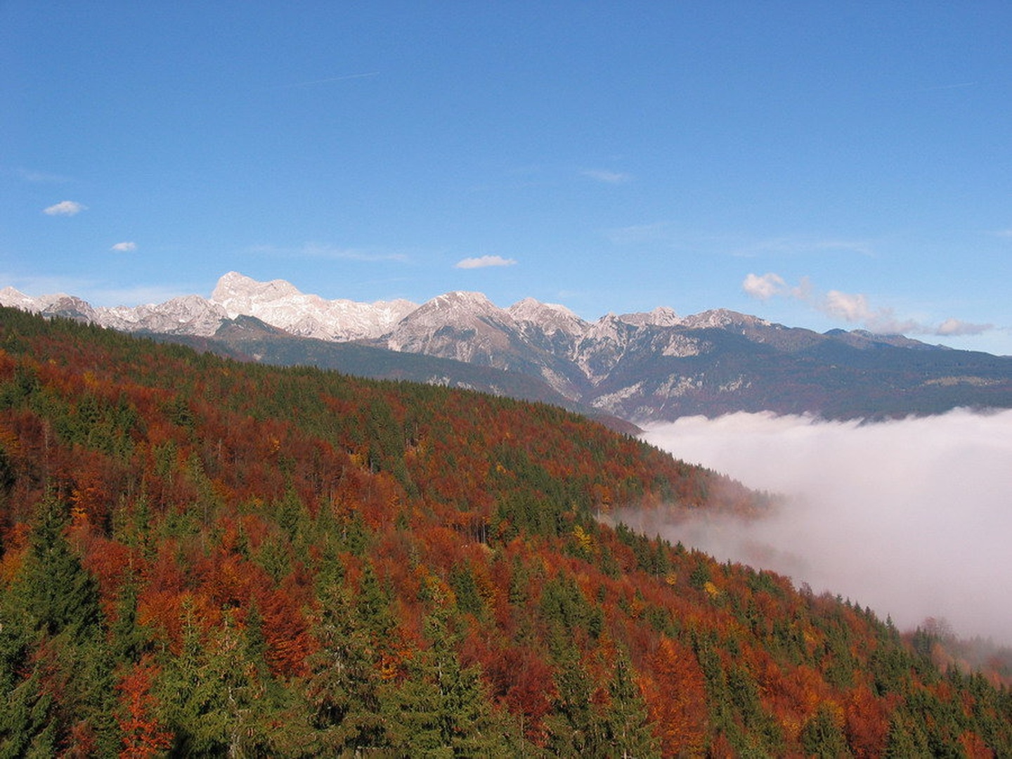 Jesen in Triglav by