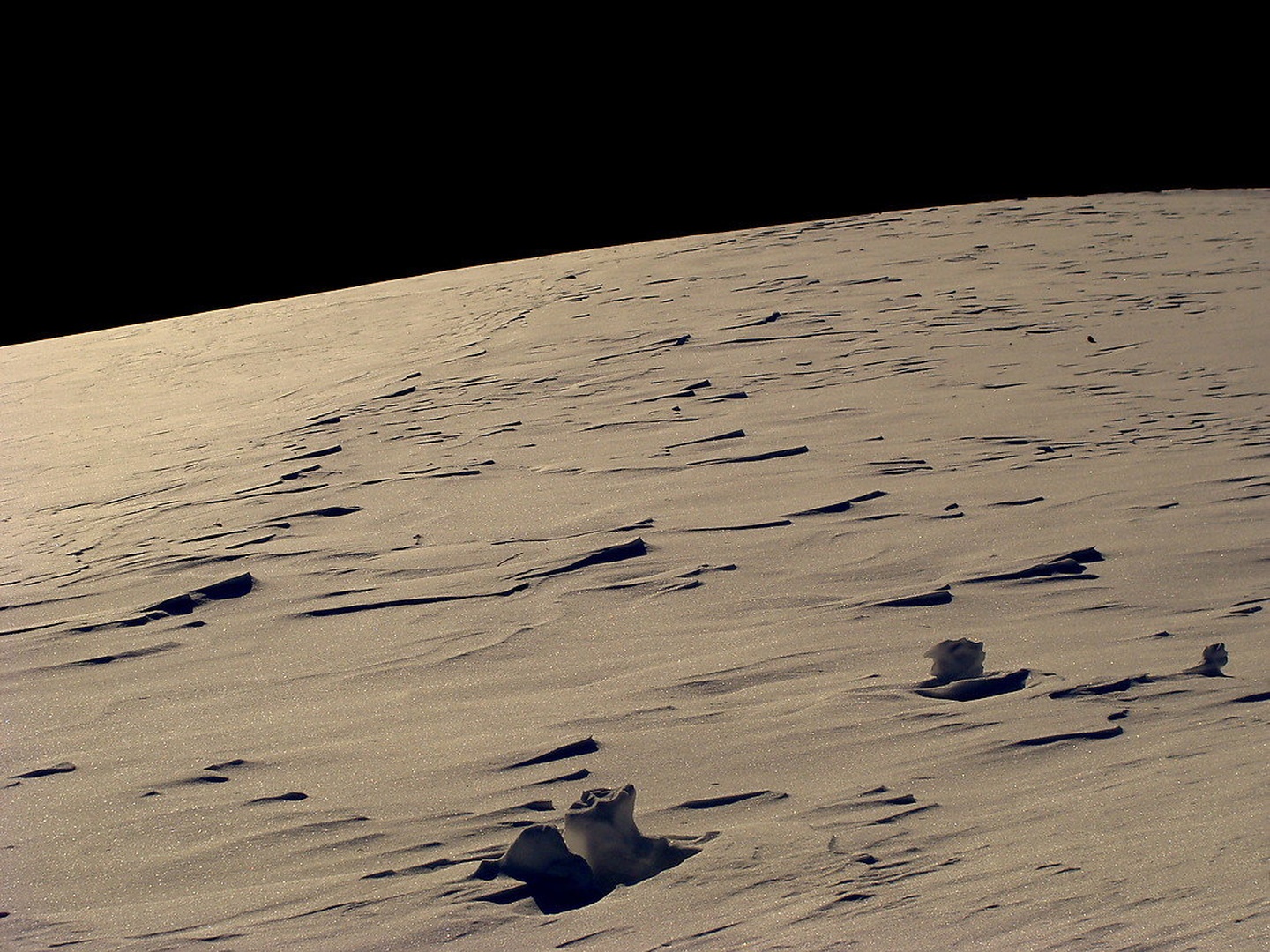 Snow on the moon by CarlZeiss
