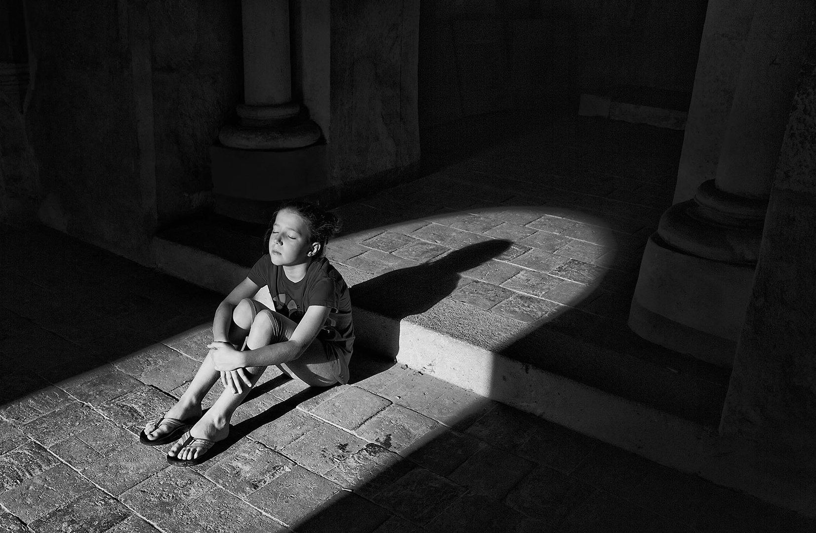 No shadow without light by Saša Krušnik