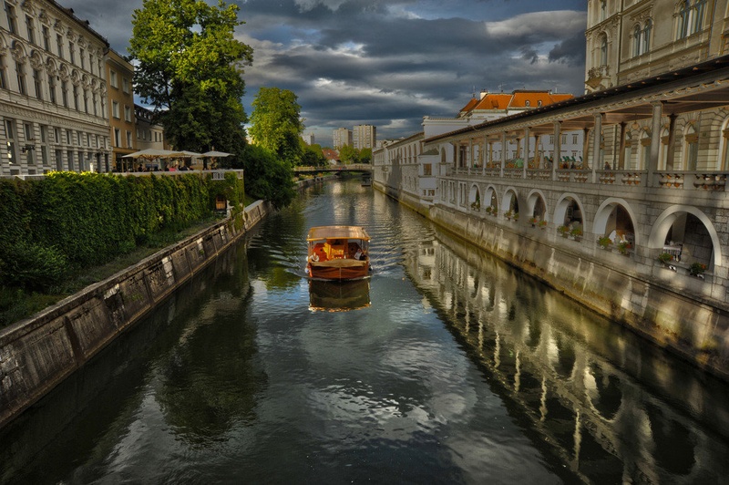 Ljubljana po nevihti by jadran tomsic