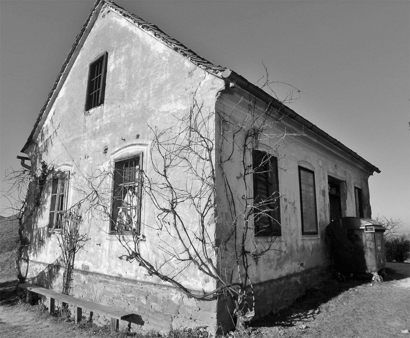 The old house by