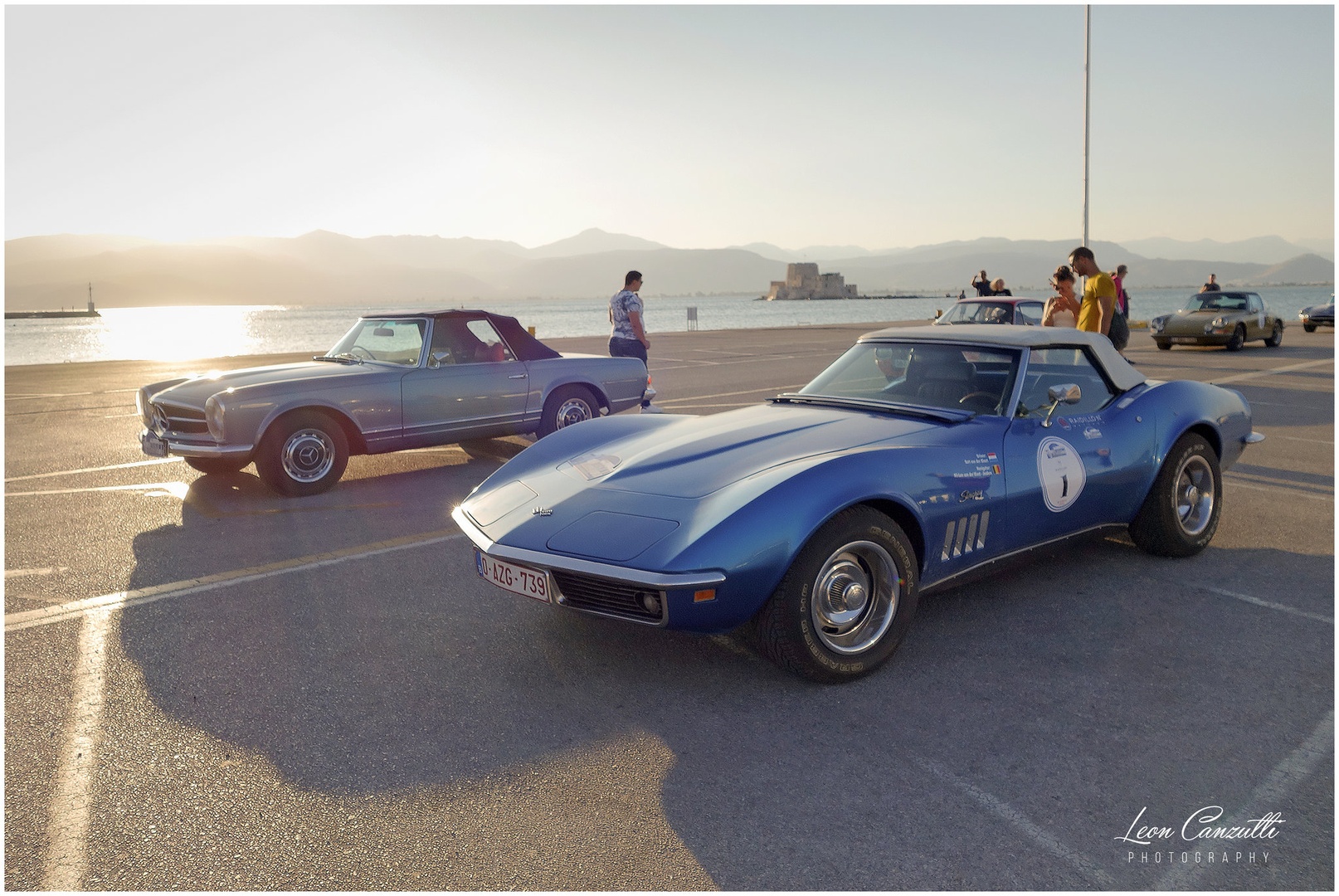Nafplion car meeting by Leon