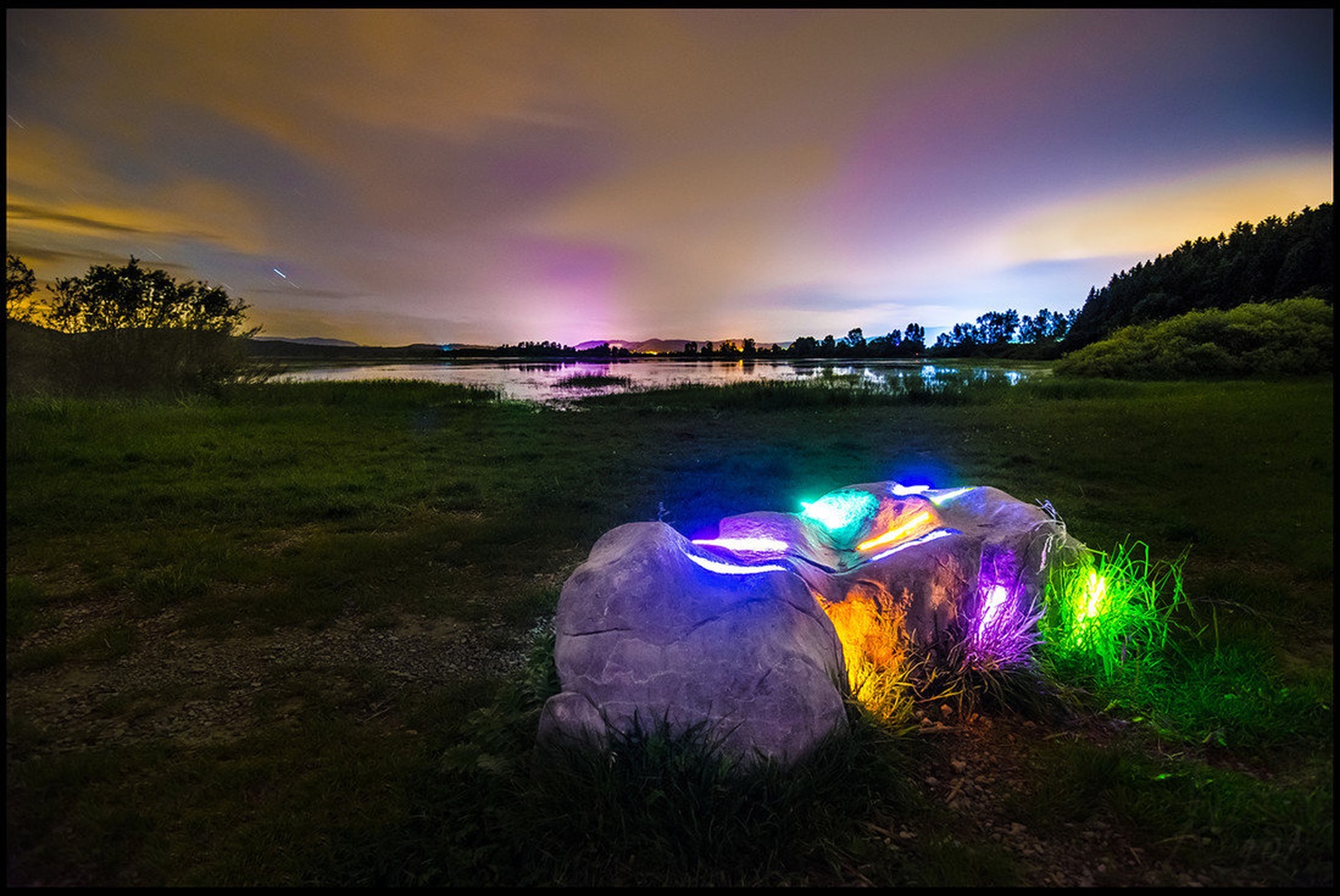 Playing with lights by Luka Čuden