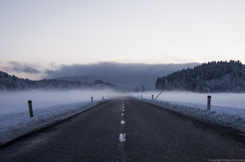 On the road by Matjaz Skerjanec