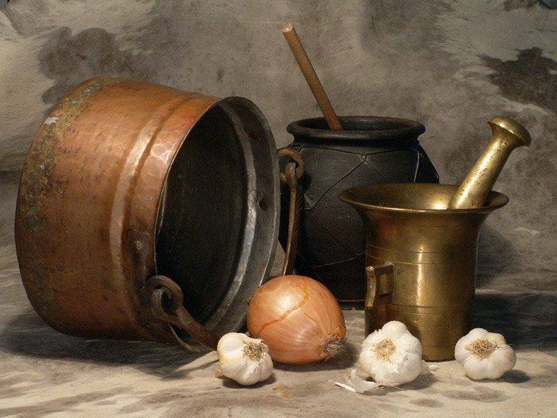 Grandma's pots by mishko