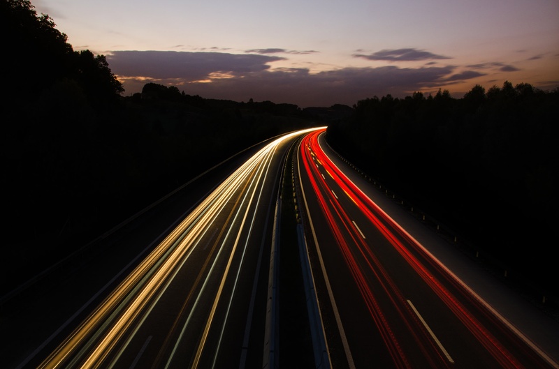 Highway Traffic by Cigajna