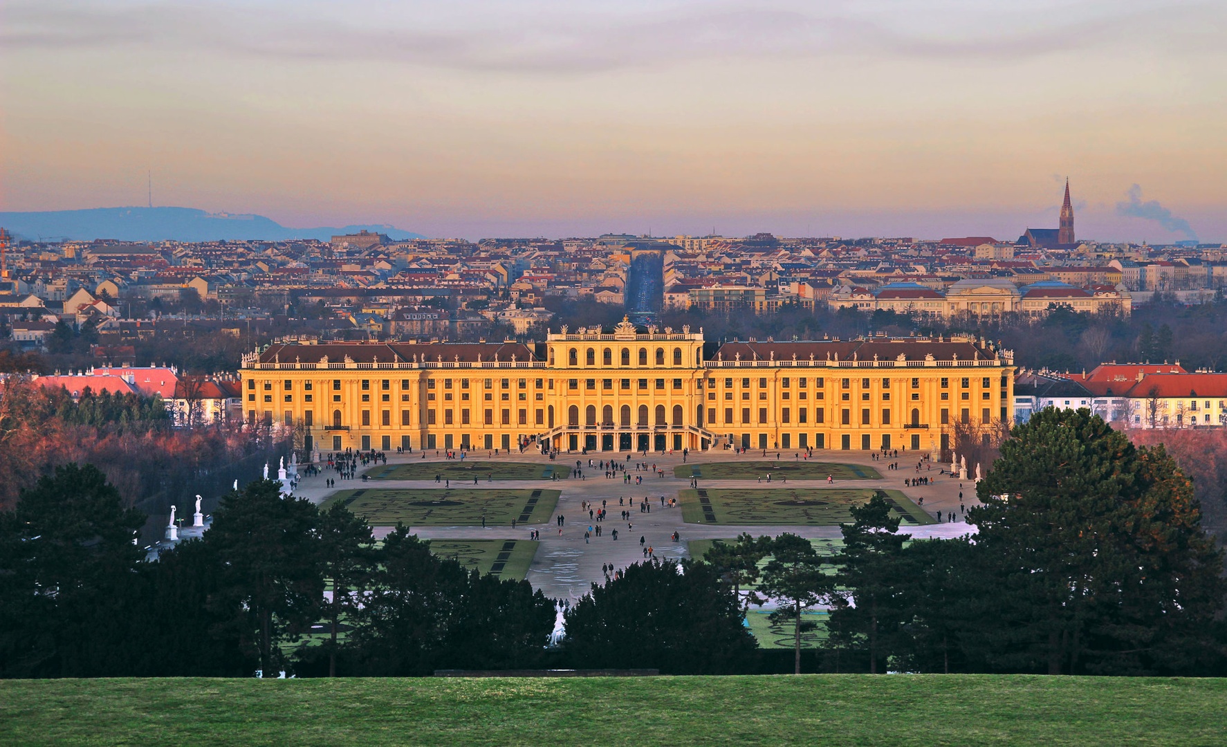 Schönbrunn Palace by Nina Podobnik
