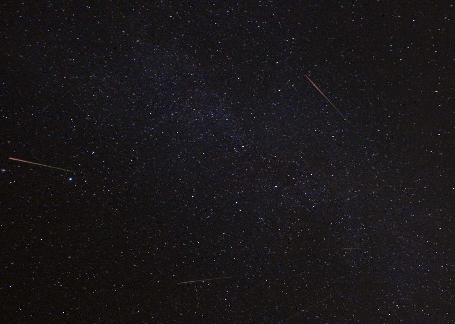 Perseids & Milky way by Nina Podobnik