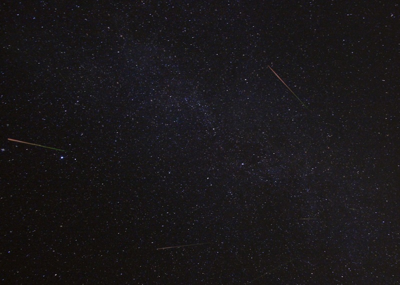 Perseids & Milky way by Nina Podobnik